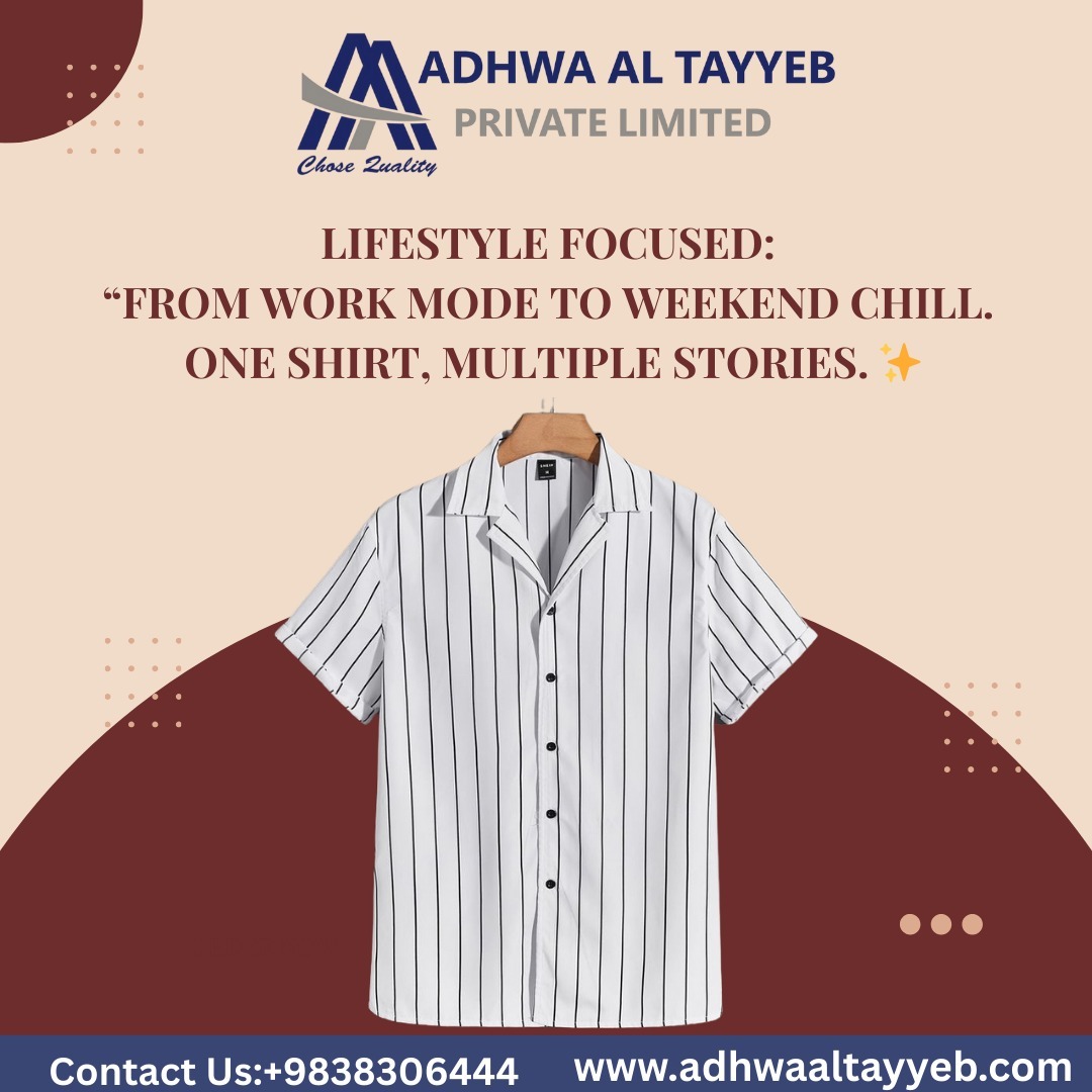 From Boardroom to Brunch – One Shirt Does It All!