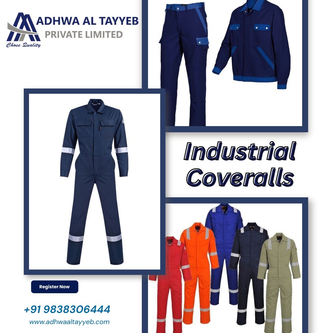 Safety Meets Comfort with Adhwa Al Tayyeb Industrial Coveralls! 