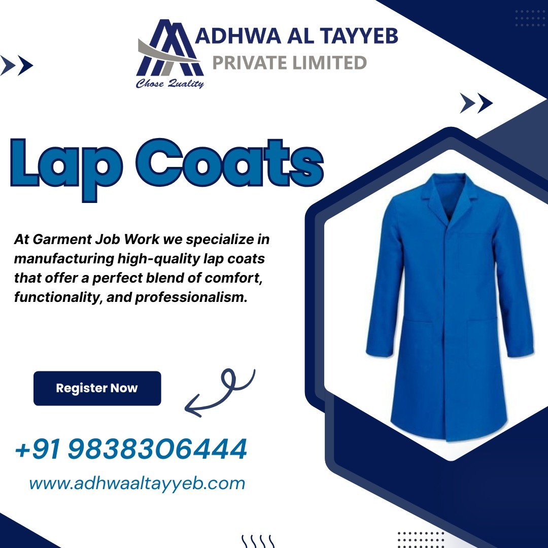 Redefine professionalism with Adhwa Al Tayyeb Private Limited – your trusted partner in premium-quality Lap Coats.